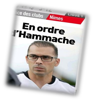 L’Équipe article about Reda Hammache